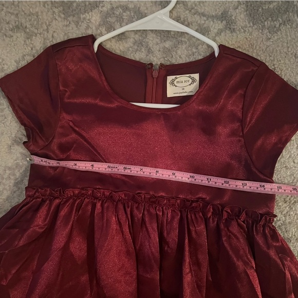 SOLD Joyfolie Lorelei Dress (Burgandy) - Picture 4 of 11